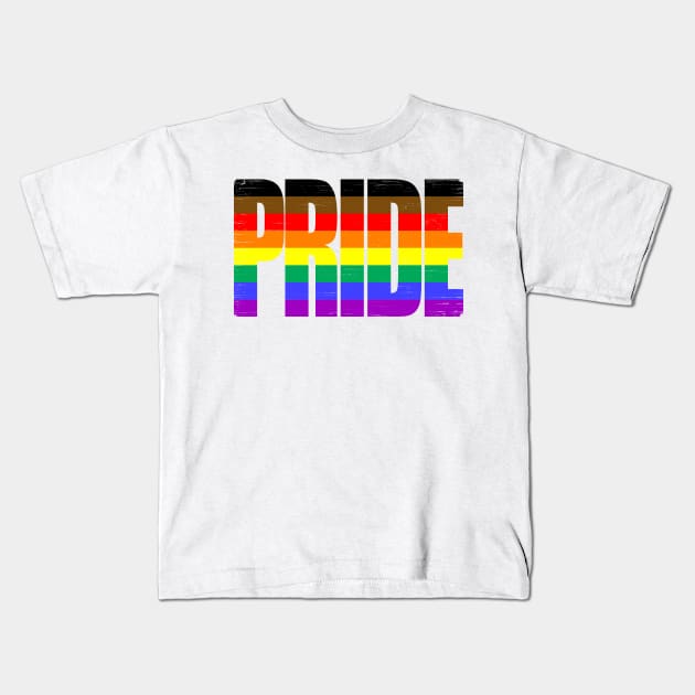 Pride (Philadephia Style) Kids T-Shirt by ianscott76